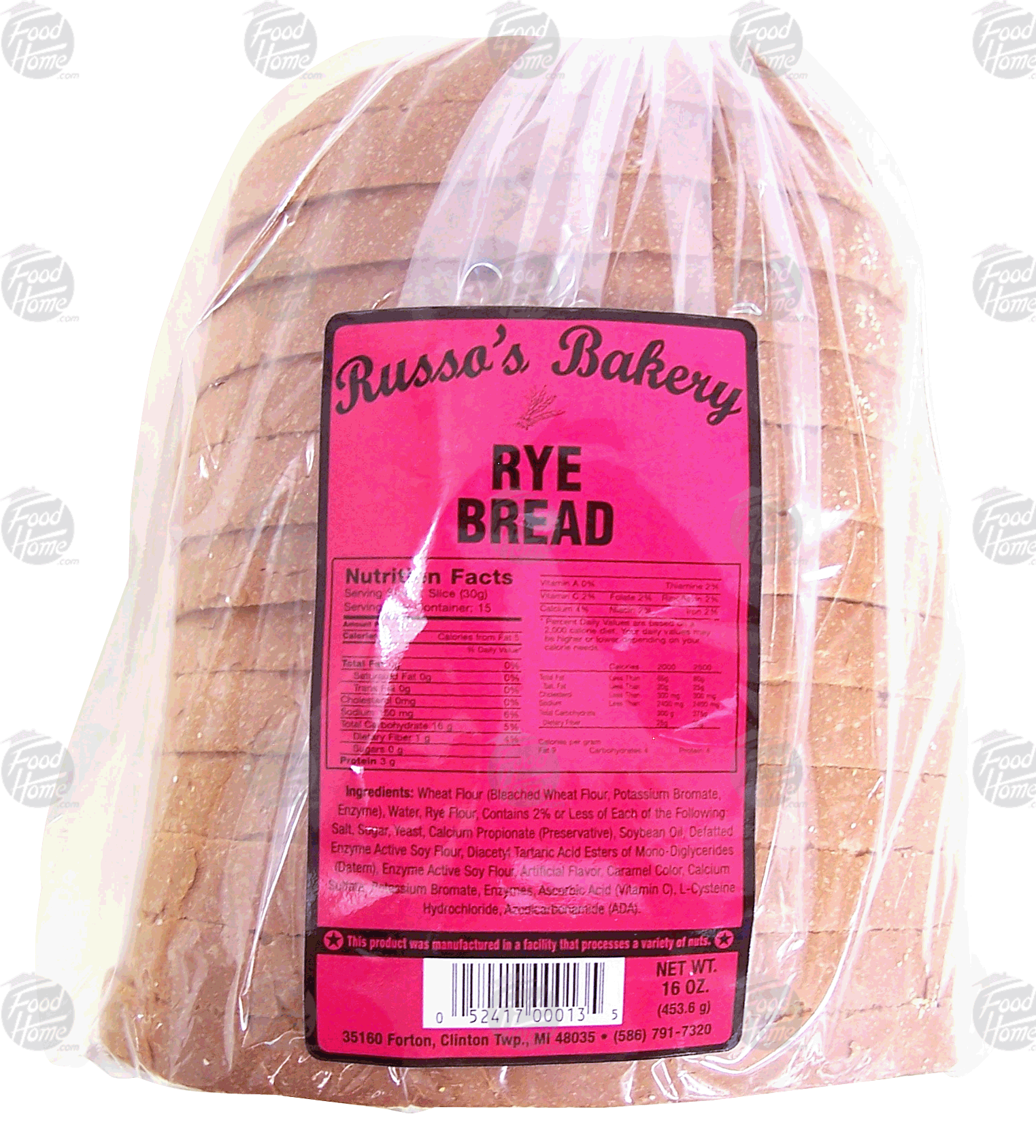 Russo's Bakery  rye bread Full-Size Picture